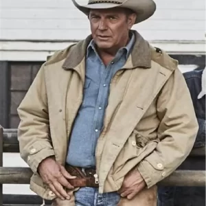 Kevin-Costner-Yellowstone-John-Dutton-Beige-Cotton-Jacket- (1)
