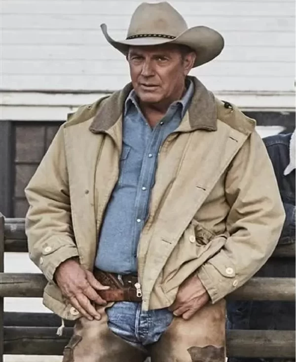 Kevin-Costner-Yellowstone-John-Dutton-Beige-Cotton-Jacket- (1)