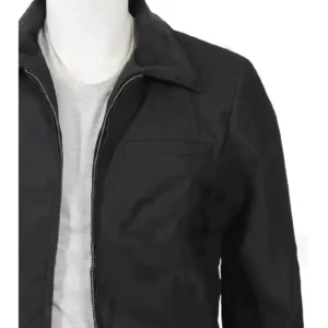 Kevin-Costner-Yellowstone-John-Dutton-Black-Bomber-Cotton-Jacket-2