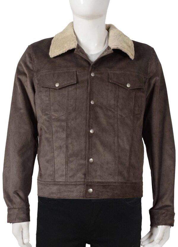 Kevin Costner Yellowstone John Dutton Corduroy Jacket