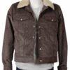 Kevin Costner Yellowstone John Dutton Corduroy Jacket