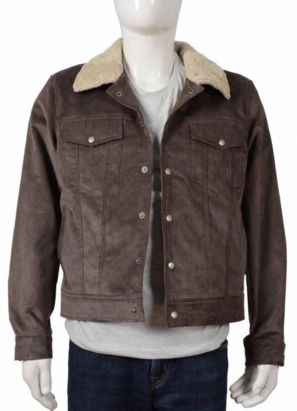 Kevin Costner Yellowstone John Dutton Corduroy Jacket