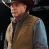 Kevin Costner Yellowstone John Dutton Suede Leather Vest