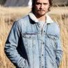 Luke Grimes Yellowstone Kayce Dutton Denim Jacket