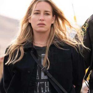 Piper Perabo Yellowstone Summer Higgins Leather Jacket