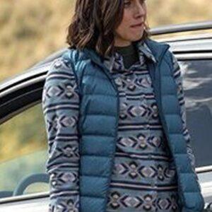 Wendy Moniz Yellowstone Lynelle Perry Puffy Vest