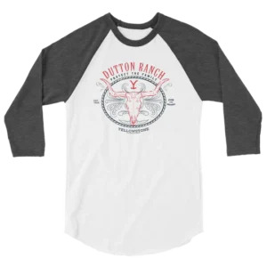 Yellowstone Dutton Ranch Protect the Family Unisex Sleeve Raglan Shirt