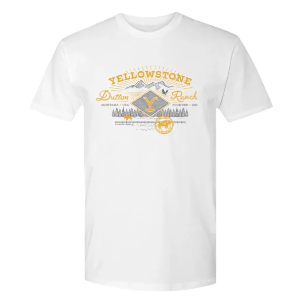 Ranch Scenery Adult Short Sleeve T-Shirt