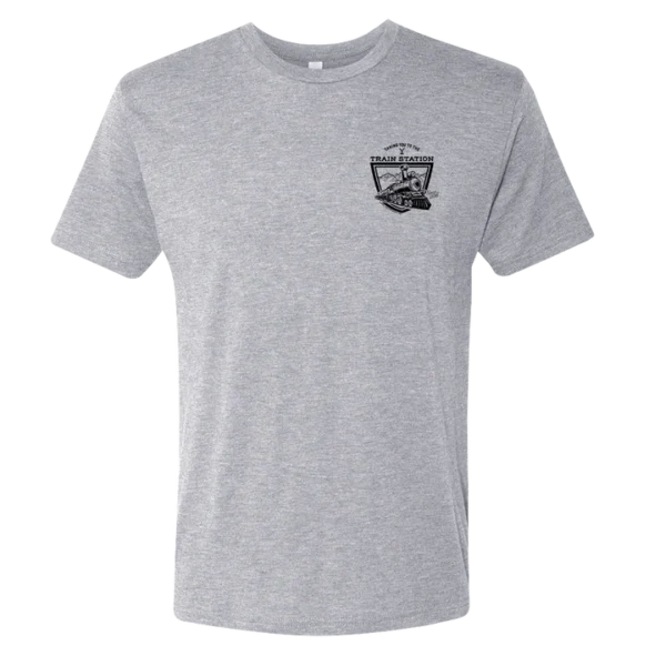 Train Station Men's Tri-Blend T-Shirt