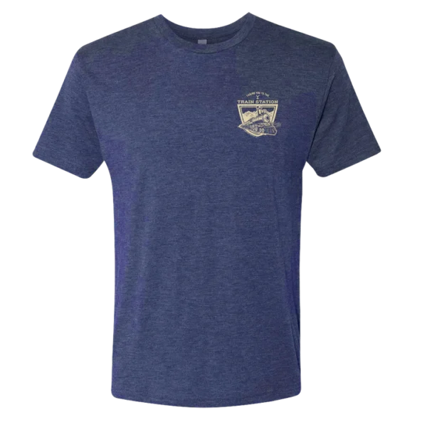 Train Station Men's Tri-Blend T-Shirt