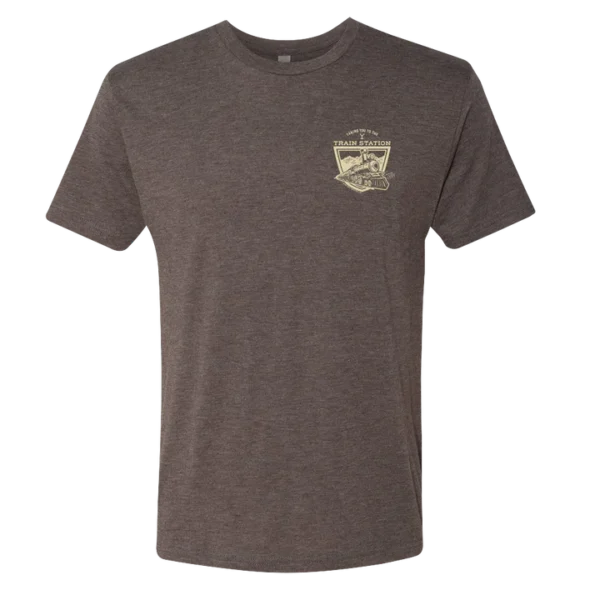Train Station Men's Tri-Blend T-Shirt