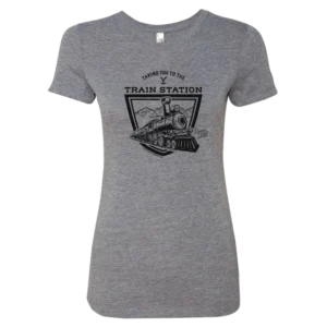 Train Station Women's Tri-Blend T-Shirt