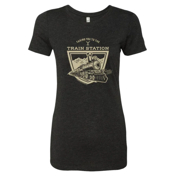 Train Station Women's Tri-Blend T-Shirt