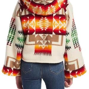 Hooded Aztec Coat