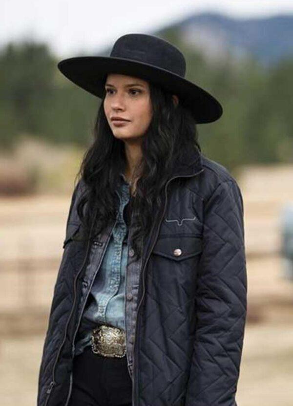 Monica Black Quilted Jacket