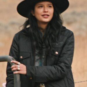 Monica Black Quilted Jacket