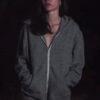 Monica Dutton Grey Hoodie Jacket