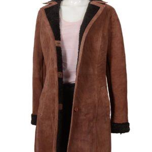 Monica Dutton Leather Coat