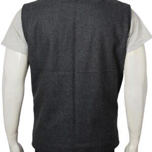 Grey Wool Vest