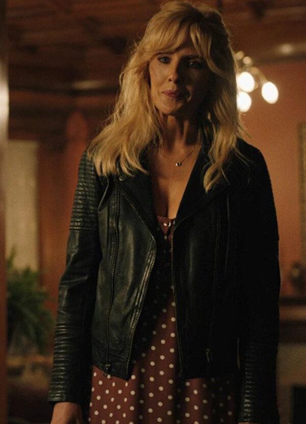 Beth Dutton Black Leather Jacket