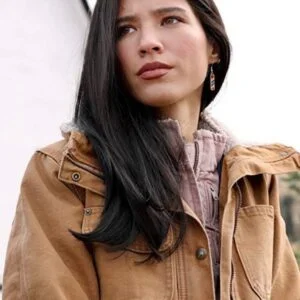 Yellowstone Kelsey Asbille Brown Cotton Jacket